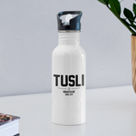 TuSLi College Trinkflasche - weiß
