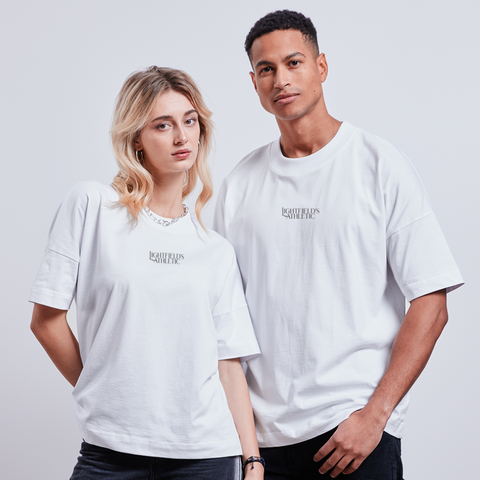 Unisex Oversize Bio-T-Shirt - Weiß