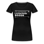 Frauen Premium T-Shirt - Schwarz